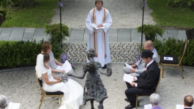 Refsnes Gods er perfekte bryllupslokale i Østfold