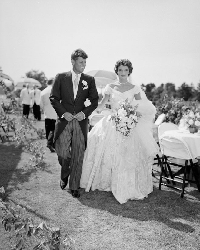 Jacqueline Kennedy brudekjoler bryllup